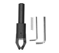 CNC Lathe Automatic Puller, Straight Handle Back Pull Extractor Tool, Spring Telescopic Bar Puller with Non - Slip Screws for Machining 63mm Alloy Steel (20mm)