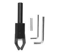 CNC Lathe Automatic Puller, Straight Handle Back Pull Extractor Tool, Spring Telescopic Bar Puller with Non - Slip Screws for Machining, 63mm Alloy Steel (16mm)