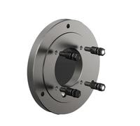 CNC Lathe Flange C-Type Connecting Plate, Three Jaws Four Jaws Chuck Connecting Transition Plate C5C6C8C11(C8-400)