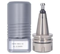 CNC Lathe Mill Collet Chuck Tool Holder, High Accuracy Concentricity, 30000rpm Rotation Speed, Sturdy 20CrMnTi Material, Anti Ni Plating, Tight Runout for Precision Engravin