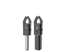 CNC Lathe Puller 16/20/25/32 Pullers High Precision Alloy Hardened Version Ten Spring CNC Lathe Tool Automatic Round Handle Square(Dark Grey)