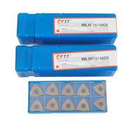 CNC Lathe Turning Tool Holder Set 2Pack with Carbide Inserts for Steel Cutting - External Indexable Tools WWLNR1616H08