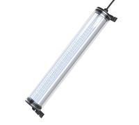 CNC Lathe Work Light, LED Waterproof Machine Tool Lighting, 220V Tri-Proof Round Tube (12W, 110V-220V) for Workshop and Garage