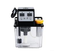 CNC Lubrication System Automatic Oil Pump, With 1L/2L Tank Electronic Control Panel 110V, For Industrial Machinery(1L)