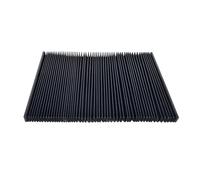 CNC Machine Accordion dust Cover Customize Milling Machine Flexible Guard Dust Cloth Three-Proof Cloth Protective Flat Accordion Bellows Cover 1.5 Meter*15mm CNC(245x15x1500mm)