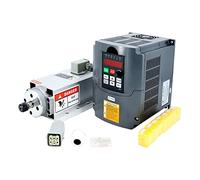 CNC Machine Tool Spindle 1500w 1.5kw 24000RPM ER11 air cooling motor VFD 7 pcs ER11 collets（1-7mm）(HY VFD Option 2)