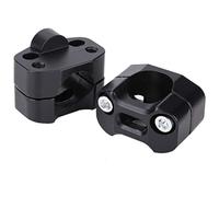 CNC Machined Aluminum 28mm Handlebar Riser Clamps for Dirt Bikes and ATVs - Durable Mounting Solution