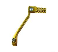 CNC Machined Aluminum Alloy Replacement Gear Shift Lever for ATV and Motorcycle Offering Enhanced Strength and Compatibility with Various Models (Gold)