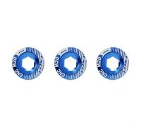 CNC Machined Aluminum Crank Cover For Mountain Bikes With M20 Thread Specification Supporting For IXF M19 Crank Arm Mounting Requirements(M20-Blue)