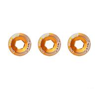 CNC Machined Aluminum Crank Cover For Mountain Bikes With M20 Thread Specification Supporting For IXF M19 Crank Arm Mounting Requirements(M18-Gold)