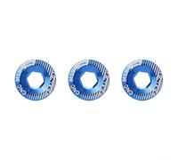CNC Machined Aluminum Crank Cover For Mountain Bikes With M20 Thread Specification Supporting For IXF M19 Crank Arm Mounting Requirements(M18-Blue)