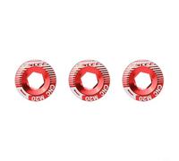 CNC Machined Aluminum Crank Cover For Mountain Bikes With M20 Thread Specification Supporting For IXF M19 Crank Arm Mounting Requirements(M20-Red)