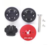 CNC Machined Aluminum GPS Mount Bracket for Garmin viGPSPORT Cat Eye Compatible with 28.6mm Stem Tube Diameter (Red)