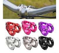 CNC Machined Bicycle Stem 31.8mm for Mountain Biking | High-strength Alloy, Scratch-resistant Finish, Waterproof & Rust-proof, Precise CNC Fit For Downhill Biking