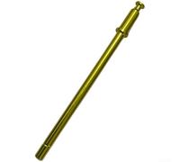 CNC Machined Insert Rod 2mm for Abu for garcia for b5 P4 P5 CNC(Yellow) | Aluminum alloy build, 2mm diameter, fits B3 B4 models, wear resistant, lightweight design