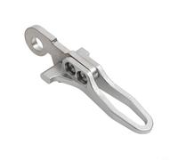 CNC Machined Precision Offers a Reliable Fit in Our Folding Bicycle Seat Clamp Hook Compatible with For 3sixty/For (silver)