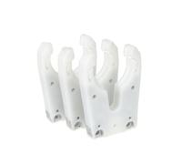 CNC Machines Automatic Tool Changer Automatic Tool Change Spindle Clamp Jaws ISO20 ISO25 ISO30 BT30 NBT30 BT40 HSK63F HSK32 HSK40 CNC Holder Fixture(HSK63F White)