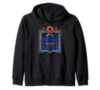 CNC Machinist Precision Metal Shop G-Code Factory Humor Zip Hoodie