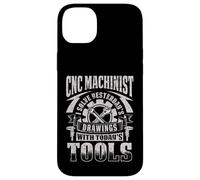 CNC Machinist Yesterday's Drawings Today's Tools Case for iPhone 14 Plus