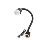 CNC Magnetic Work Light 220V Machine Work Desk Light Practical Swing Switch LED Flexible Gooseneck Lights 360° Rotation Energy-Saving Magnetic Led Lights for Industrial Lathe Machine (5W)