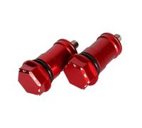 CNC Monkey125 Hex Seat Bolts Compatible With Monkey 125 2018-2025 Motorcycle Aluminum Hooks Seat Screws Frame Cap Accessories(Red)