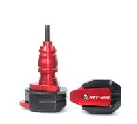 CNC Motorcycle Bobbins Falling Protection For MT-25 Fe Slider Fairing Guard Adjustable Anodized Aluminum 1 Pair Left & Right frames sliders