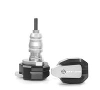 CNC Motorcycle Bobbins Falling Protection For MT-25 Fe Slider Fairing Guard Adjustable Anodized Aluminum 1 Pair Left & Right frames sliders