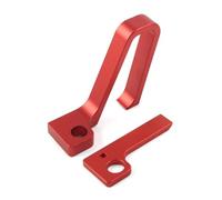 CNC Motorcycle Brake Line Hose Clamp Cable Guide Compatible with YZ125/250 2004-2020 YZ250F/450F 2004-09 YZ250X 2016-20 YZ125X 2020(Red)