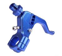 CNC Motorcycle Clutch Lever 7/8in Gold Finish(Blue) | 6061 T-6 aluminum, CNC machined, black anodized, 22mm fit, crash resistant