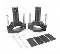 CNC Motorcycle Fork Holder Bracket for Spot Fog Driving Lights Adjustable Clamp Fits Between 20mm and 54mm Forks (1set )