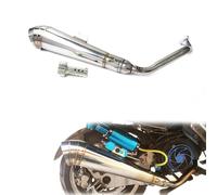 CNC Motorcycle GP Exhaust Muffler Pipe Header Scooters Racing System For Ruckus/Zoomer GY6 125/150cc
