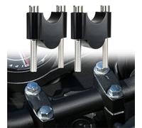 CNC Motorcycle Handlebar Riser Kit 7/8" Or 1 1/8"Universal Bar Clamps 22/28mm For Yamaha MT07 MT09 R1 R3