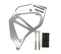 CNC Motorcycle Left Side Front Sprocket Protect Chain Guard Cover For NC 700 NC700 S X NC700S NC700X 2012 2013 2014 2015 2016 Chain Protector Guard(Grey)