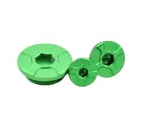 CNC Motorcycle Timing Cover Billet Engine Oil Filler Plug Compatible With KX250F KX450F KX250 KX450 KLX450R 2008 2009 2010-2020(For Kawasaki Green)