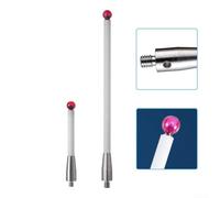 CNC Probe Head 1pc CMM Touch Probe with 6mm Ball Stylus Porcelain Shaft and Thread Length Options 50, 75, 100mm Designed for Tasks (M4XL100X6.0 (solid))