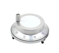 CNC Pulser Handwheel 5/12/24V 4/6Pin Pulse 100 Manual Pulse Generator Hand Wheel CNC Machine 60mm Rotary(24V-4Pin-100PPR,80mm)