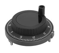 CNC Pulser Handwheel 80mm Plastic Rotary Encoder High Precision 5V Manual Pulse Generator
