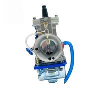 CNC PWK24 26 28 30 32 34mm Motorcycle Carburetor Transparent Blue Bottom Cover Modified Racing Car