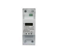 CNC rail energy meter timer monitor kilowatt hour meter watt meter single phase 220V 50/60Hz 65A(DDS226D-2P)
