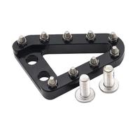 CNC Rear Brake Pedal Step Plate Tip Compatible With SX SXF EXC EXCF XC XCF XCW XCFW TC TE FE 125 250 300 350-501 2008-2016(black)