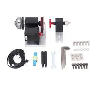 CNC Rotary Module Kit 4th Axis Rotary Module High Precision Belt Reduction 4:1 Chuck 4 60mm Rotating Module for TTC450 and Most Milling Machines Aluminum Alloy Alloy Steel
