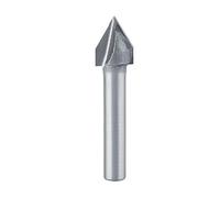 CNC Router 60° Wood Engraving 3D V Groove Bit 6 X 10mm Cutting Tool 1/4 WD