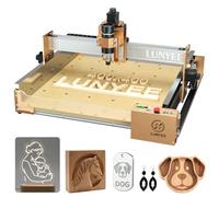 CNC Router Machine 4040 PRO for Woodworking Cutting Milling, 3-Axis All-Metal Structure with Ball Screw, GRBL Control, 15.7” x 15.7” x 3.1” Working Area, for Wood Acrylic Metal Engraving & Cutting
