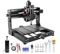 CNC Router Machine for Metal Wood Carving, Engraving and Milling Plastic/Acrylic - Includes Limit Switches and Controller