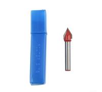 CNC Router V Groove Bit at 60 Degrees Designed for Precision Cutting of Various Materials, 6x10mm Size