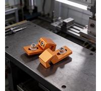 CNC Side Clamp, T-Track Low Profile Pressure Plate Fixed Clamps for CNC3018 Router Table Workbench Metal Industry Fixture