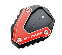 Cnc Side Support Pad Motorcycle Side Stand Foot Pad For Morini XCAPE X CAPE X-CAPE 650 650X 2022 2023 Extender Kickstand Enlarge Kick Support Plate Kickstand Extender Plate(Red)