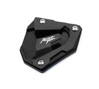 Cnc Side Support Pad Motorcycle Side Stand Pad For HO&NDA CRF1000L CRF 1000 L Africa Twin 1000L 2016-2019 Plate Kickstand Extension Pad Kickstand Extender Plate(Black)