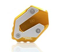 Cnc Side Support Pad Motorcycle Side Stand Pad For YA&MAHA Tracer 700GT 700 GT XSR700 XSR 700 2016-2020 Plate Kickstand Extension Pad Kickstand Extender Plate(Gold,X-1)