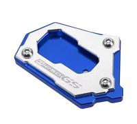Cnc Side Support Pad Motorcycle Side Stand Plate For BMW R1250GS R 1250 GS 2018-2022 Foot Kickstand Pads Extender Side Stand Pad Kickstand Extender Plate(Blue2,X-1)